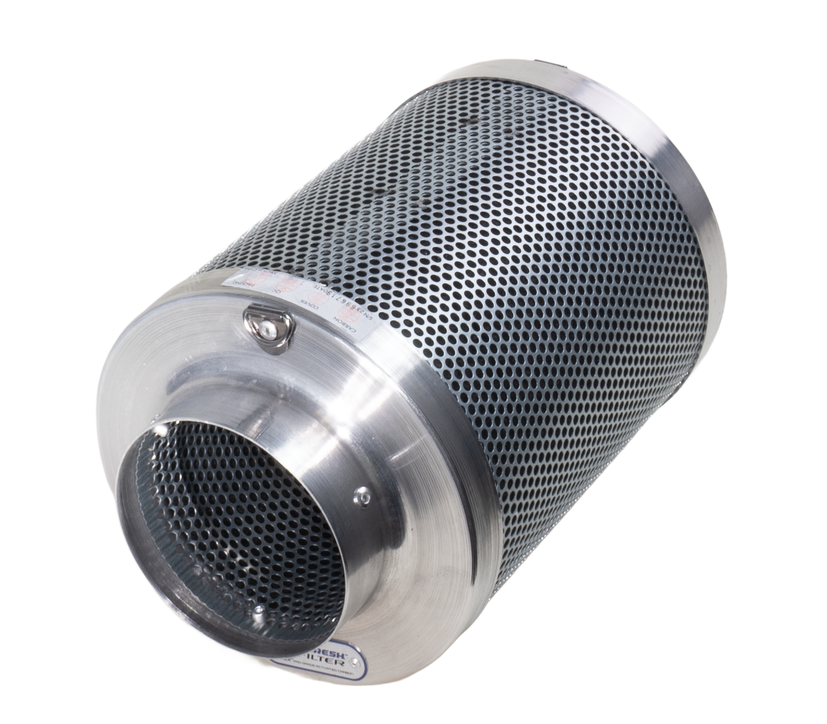 Phresh Carbon Filter 125mm x 300mm, 330m3/h rated airflow for small grow tent extraction and odour control.